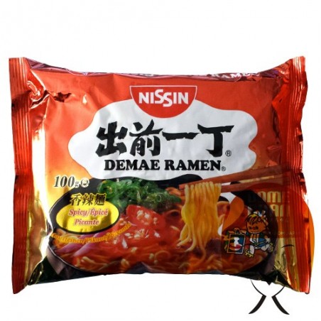 Ramen noodle, spicy - 100 g Nissin BFY-88425949 - www.domechan.com - Japanese Food