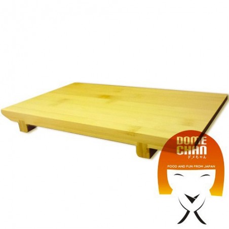 Planche en bois pour sushi japonais et sashimi XL Uniontrade HBY-27287567 - www.domechan.com - Nourriture japonaise