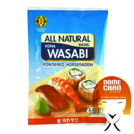 Kona wasabi - 23 gr Kinjirushi Kona HKY-66828353 - www.domechan.com - Prodotti Alimentari Giapponesi
