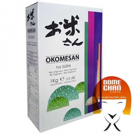 Arroz de sushi okomesano - 1 kg Italpo Enterprise JBY-74534654 - www.domechan.com - Comida japonesa