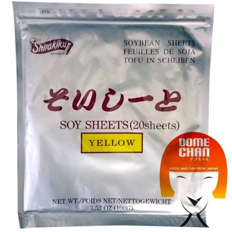 Mame nori fogli di soia gialli - 100 g Hanamariki Ohtone JGY-34978253 - www.domechan.com - Prodotti Alimentari Giapponesi
