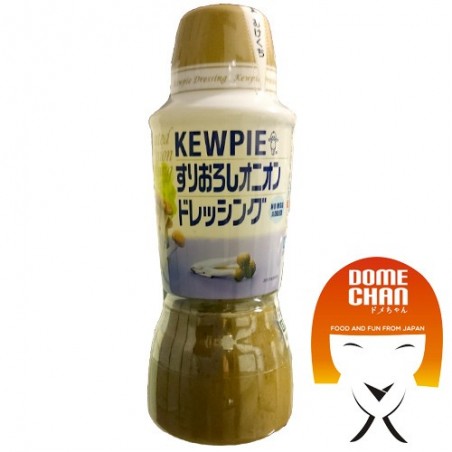 Sauce vinaigrette kewpie à l’oignon - 380ml Kewpie JTN-94646552 - www.domechan.com - Nourriture japonaise