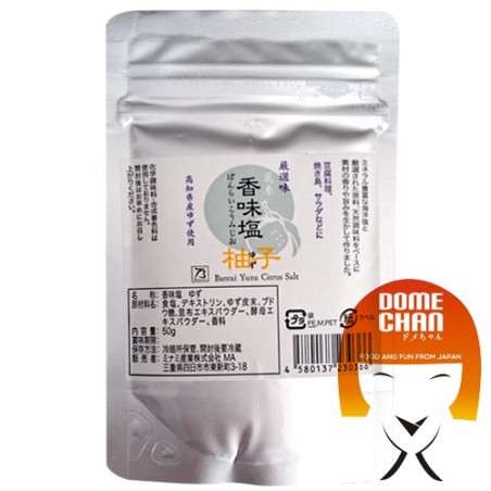 Yuzu flavored salt - 50 g ACI Co JXS-56422372 - www.domechan.com - Japanese Food