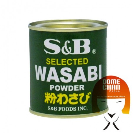 Wasabi Pulver - 30 g S&B KQW-68459935 - www.domechan.com - Japanisches Essen