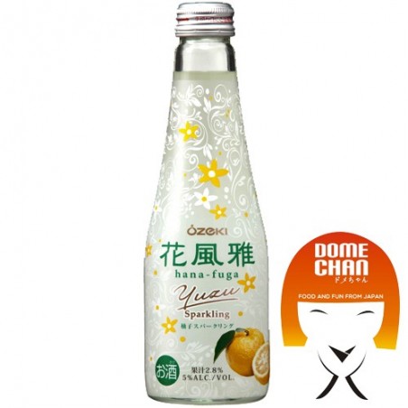 Sake gassato hana fuga - 250 ml Ozeki LBW-97756629 - www.domechan.com - Prodotti Alimentari Giapponesi