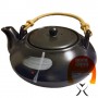 Teapot oriental black made hand - Type III Uniontrade LDY-94484758 - www.domechan.com - Japanese Food