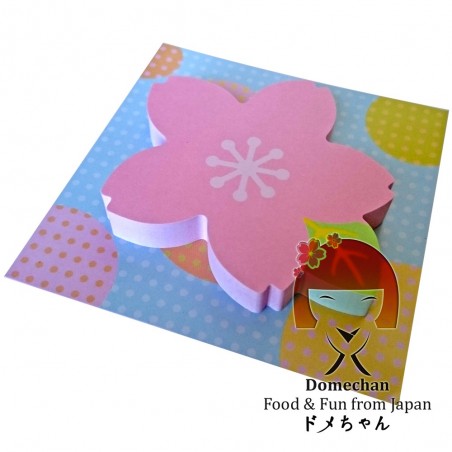 Foglietti adesivi per appunti - Type Fiore Domechan MYW-69595455 - www.domechan.com - Prodotti Alimentari Giapponesi