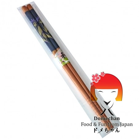 Japonais des baguettes en bois fleur - 22,6 cm Domechan NLY-26376334 - www.domechan.com - Nourriture japonaise