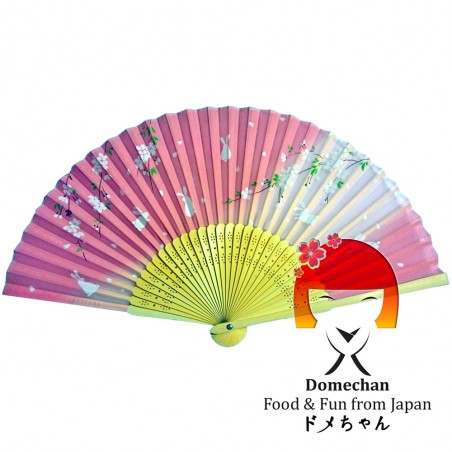 Fächer japanisch - Type-Sakura Domechan NQW-46368965 - www.domechan.com - Japanisches Essen