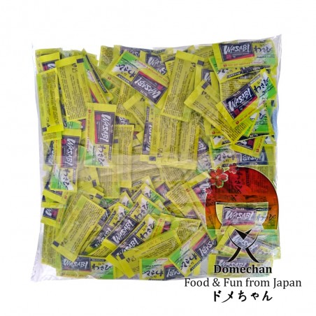Wasabi sachets 5 g x 200 pcs Domechan NNY-72338799 - www.domechan.com - Japanese Food