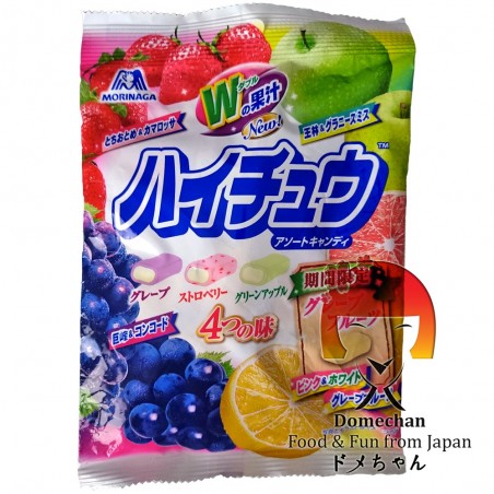 Verschiedene Hi-Chew Fruchtbonbons - 94 g Domechan PAW-24799532 - www.domechan.com - Japanisches Essen