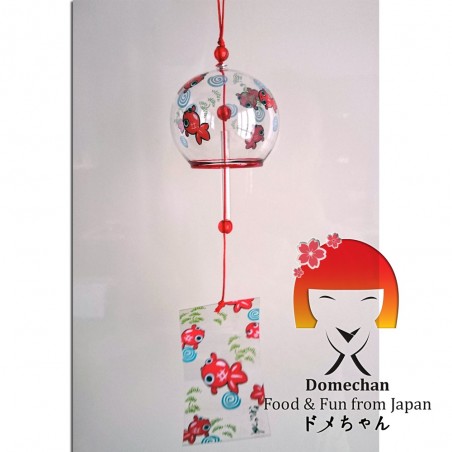 Japonais Furin Bell - Goldfish Graphics Domechan PLY-84386445 - www.domechan.com - Nourriture japonaise