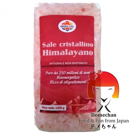 Großes körniges Himalaya-Salz - 1 kg Domechan PBQ-76543360 - www.domechan.com - Japanisches Essen
