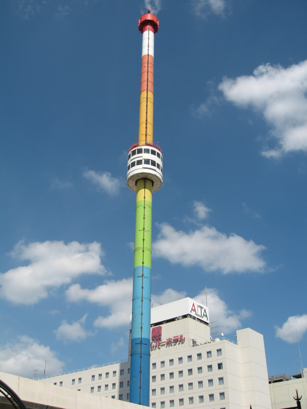 Rainbow Tower di Bandai City