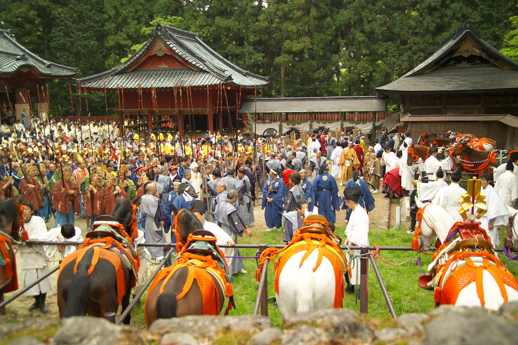 Al Santuario di Nikko Toshogu festival